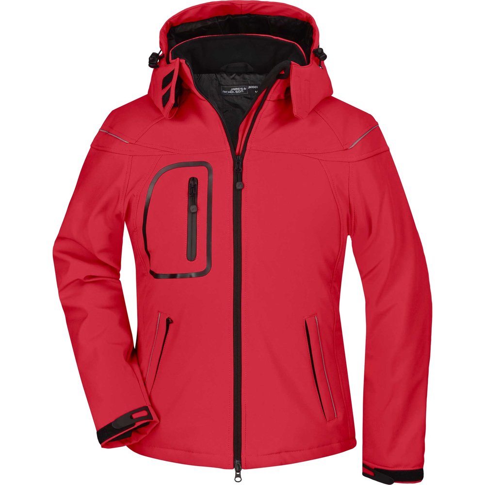 Damen Softshelljacke mit Zipper MTM Logistics